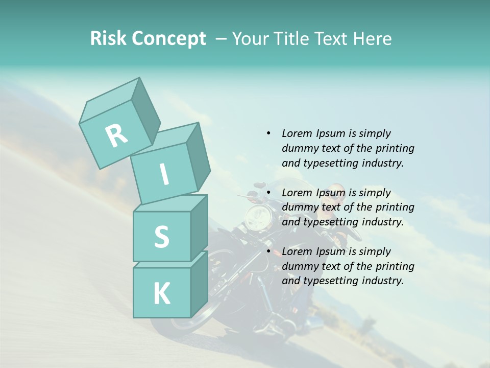 Cruising Posing Speed PowerPoint Template