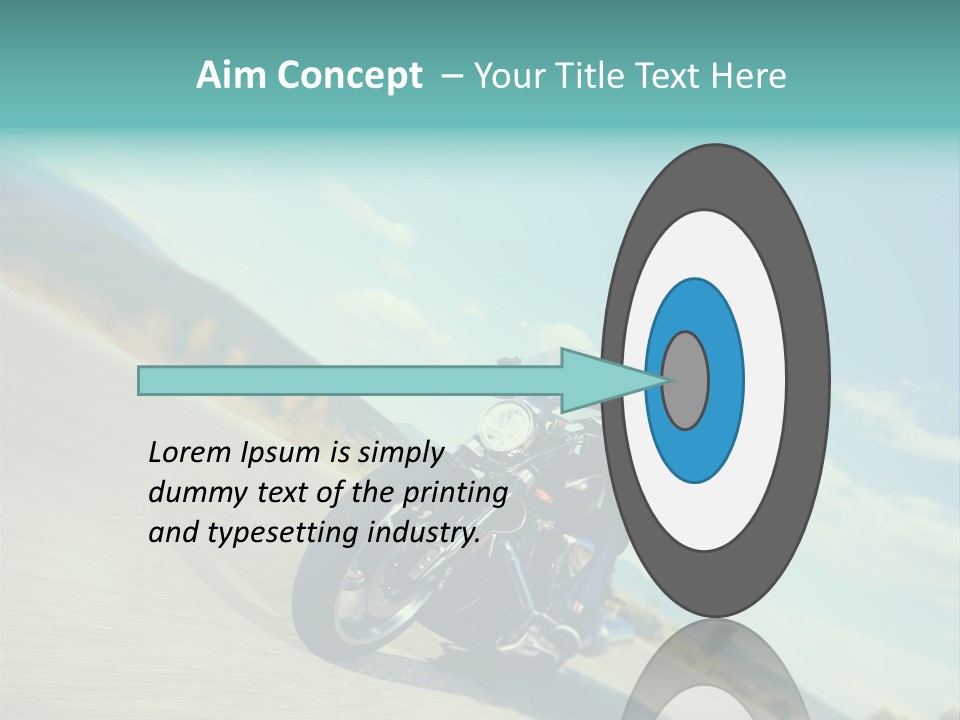 Cruising Posing Speed PowerPoint Template