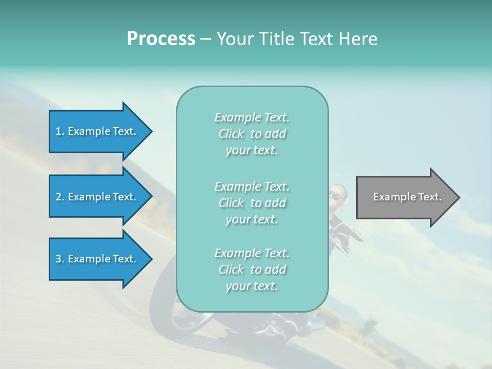 Cruising Posing Speed PowerPoint Template
