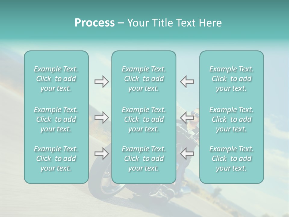 Cruising Posing Speed PowerPoint Template