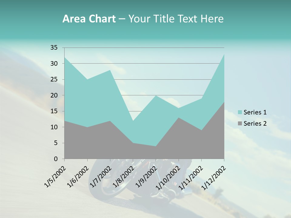 Cruising Posing Speed PowerPoint Template