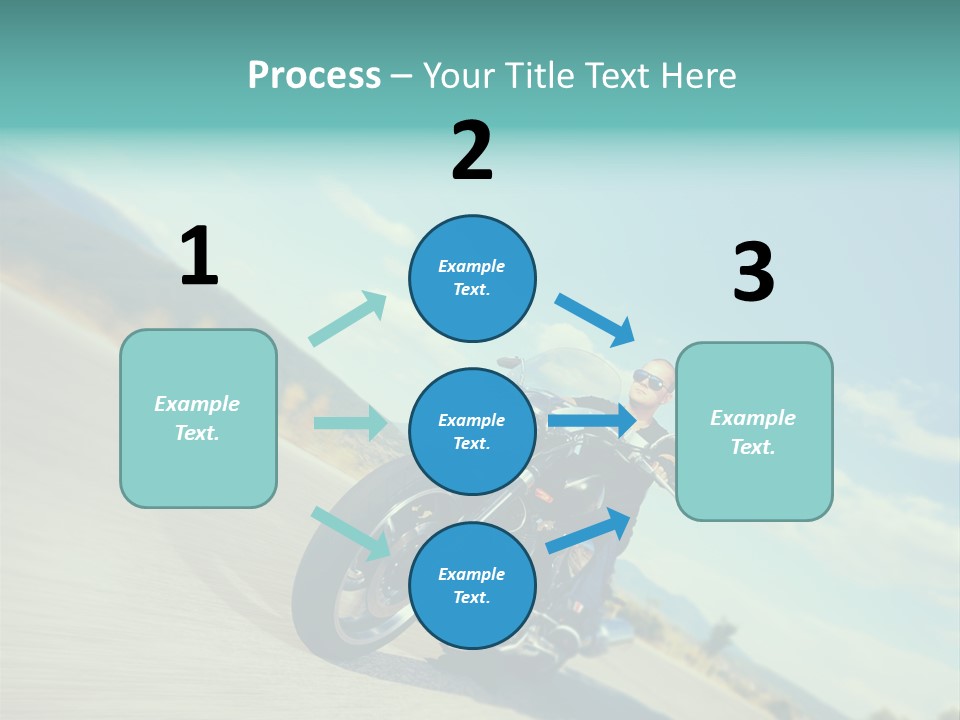 Cruising Posing Speed PowerPoint Template