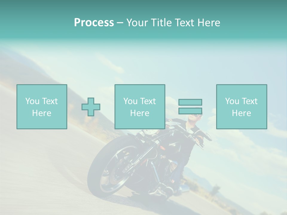 Cruising Posing Speed PowerPoint Template