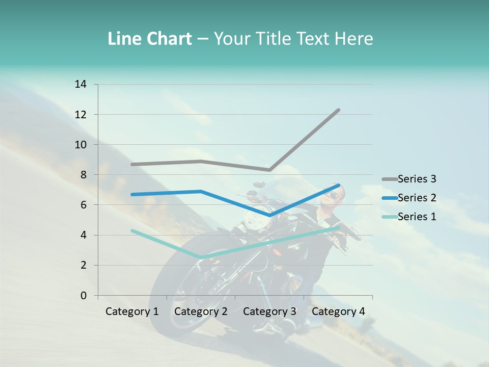 Cruising Posing Speed PowerPoint Template