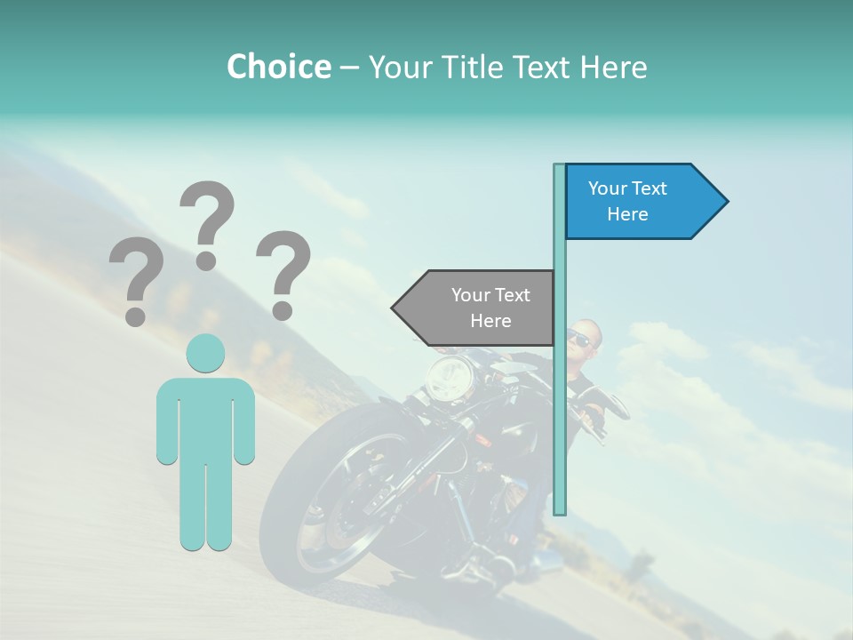 Cruising Posing Speed PowerPoint Template