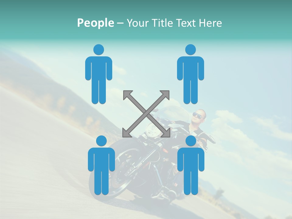 Cruising Posing Speed PowerPoint Template