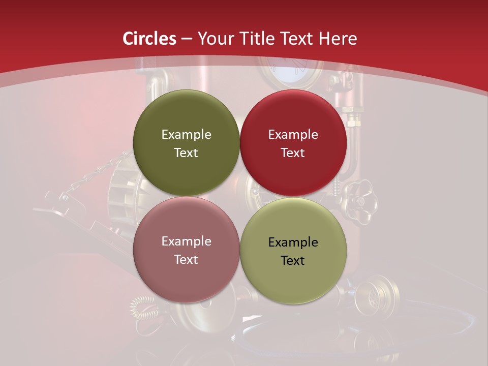 Handset Cable Talking PowerPoint Template