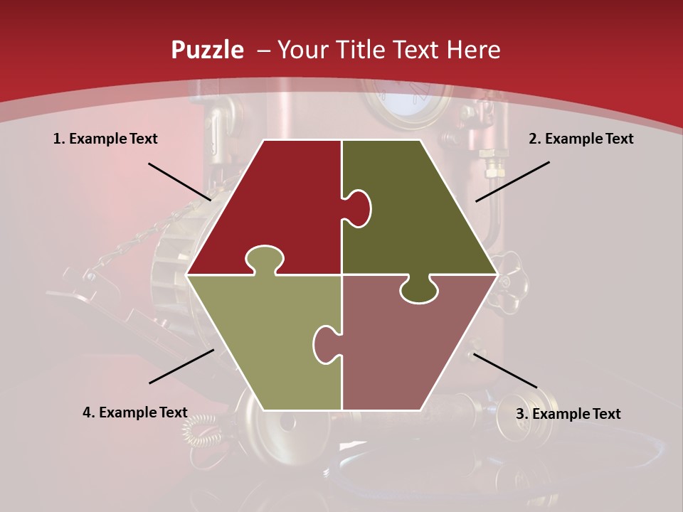 Handset Cable Talking PowerPoint Template