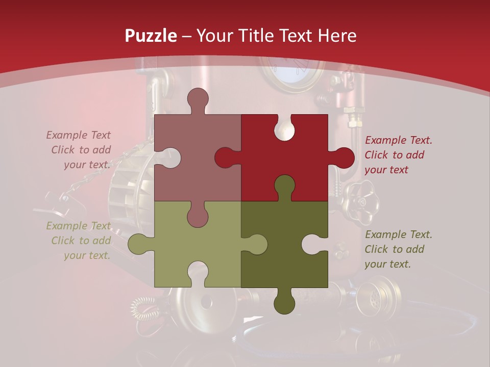 Handset Cable Talking PowerPoint Template