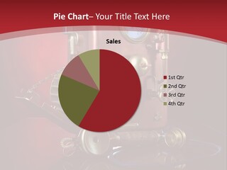 Handset Cable Talking PowerPoint Template