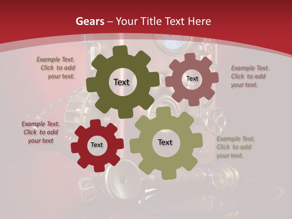 Handset Cable Talking PowerPoint Template