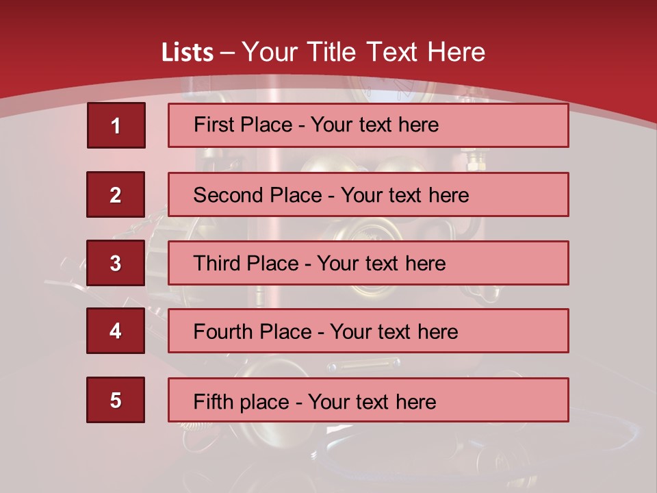 Handset Cable Talking PowerPoint Template