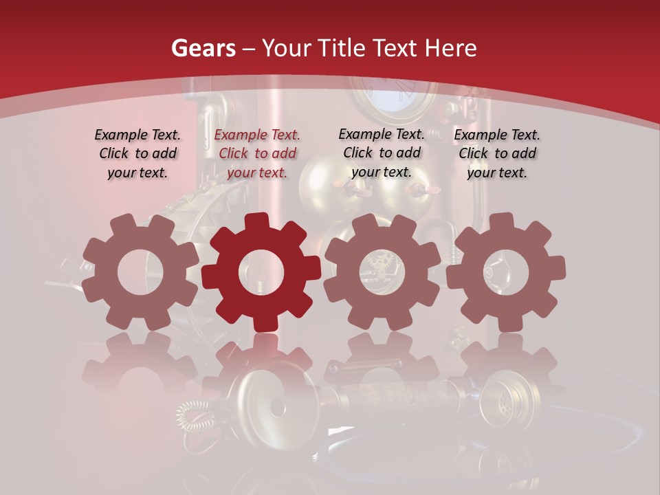 Handset Cable Talking PowerPoint Template