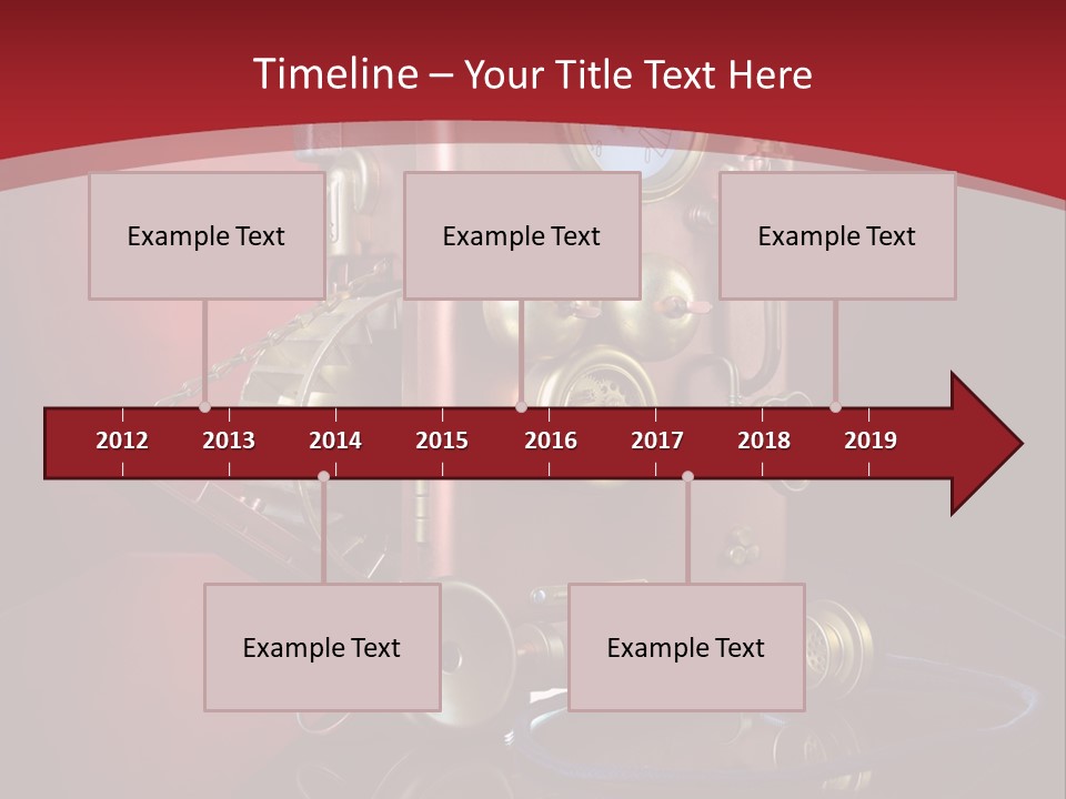 Handset Cable Talking PowerPoint Template