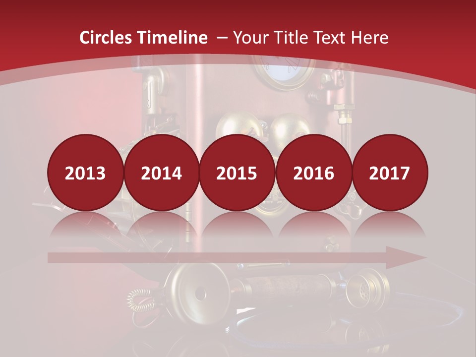 Handset Cable Talking PowerPoint Template