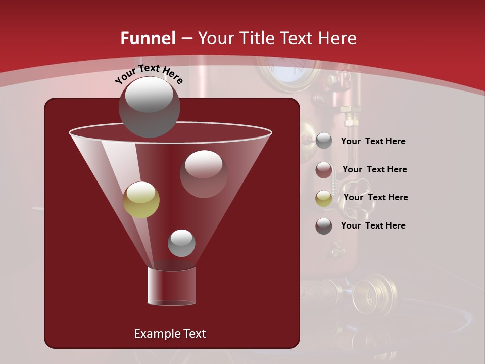 Handset Cable Talking PowerPoint Template