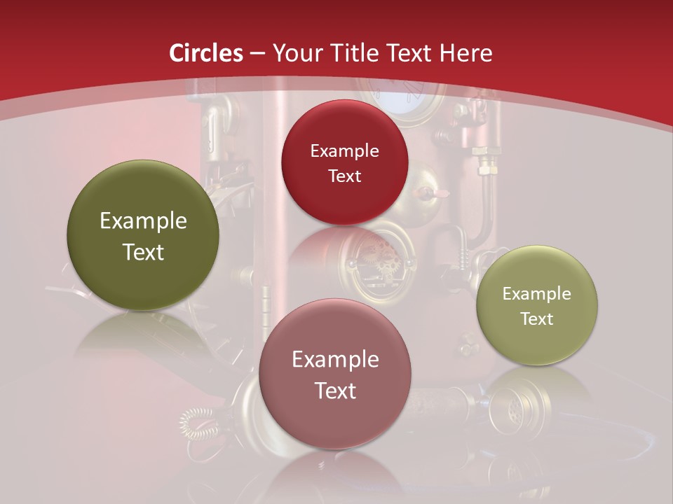 Handset Cable Talking PowerPoint Template