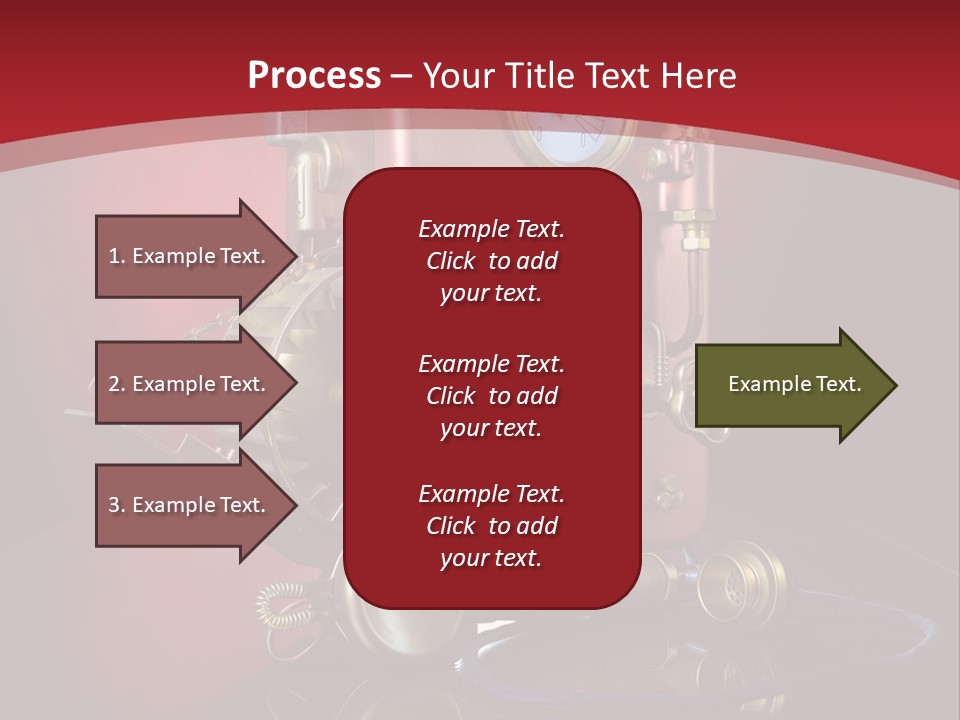 Handset Cable Talking PowerPoint Template