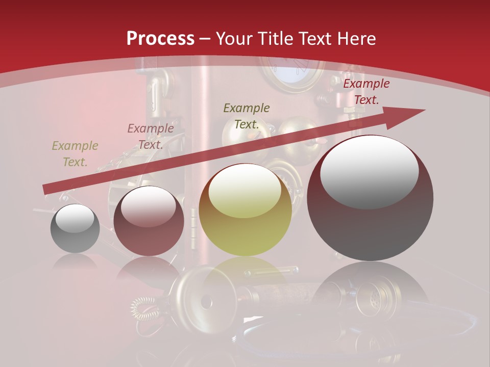 Handset Cable Talking PowerPoint Template