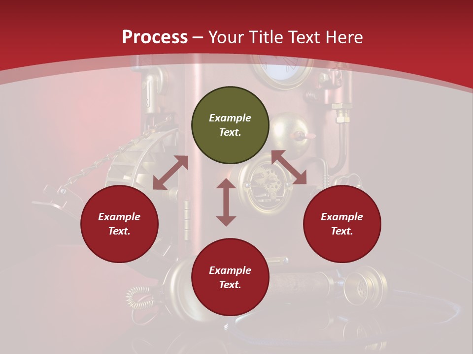 Handset Cable Talking PowerPoint Template