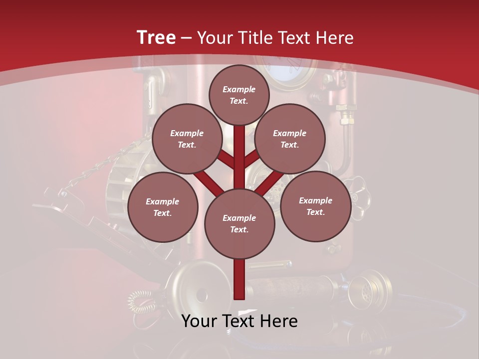 Handset Cable Talking PowerPoint Template