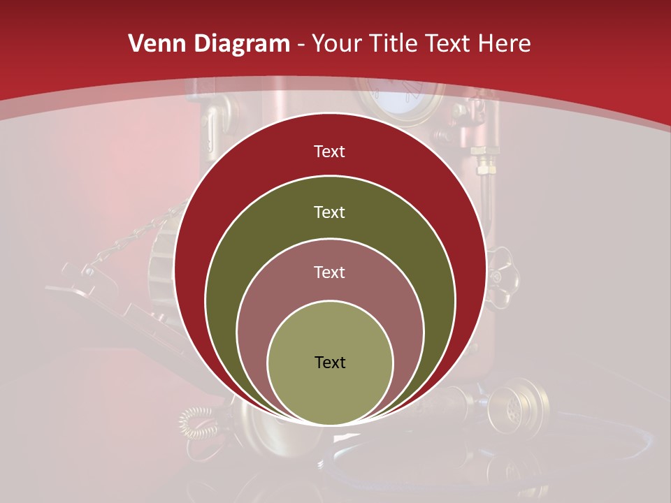 Handset Cable Talking PowerPoint Template