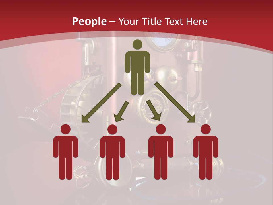 Handset Cable Talking PowerPoint Template