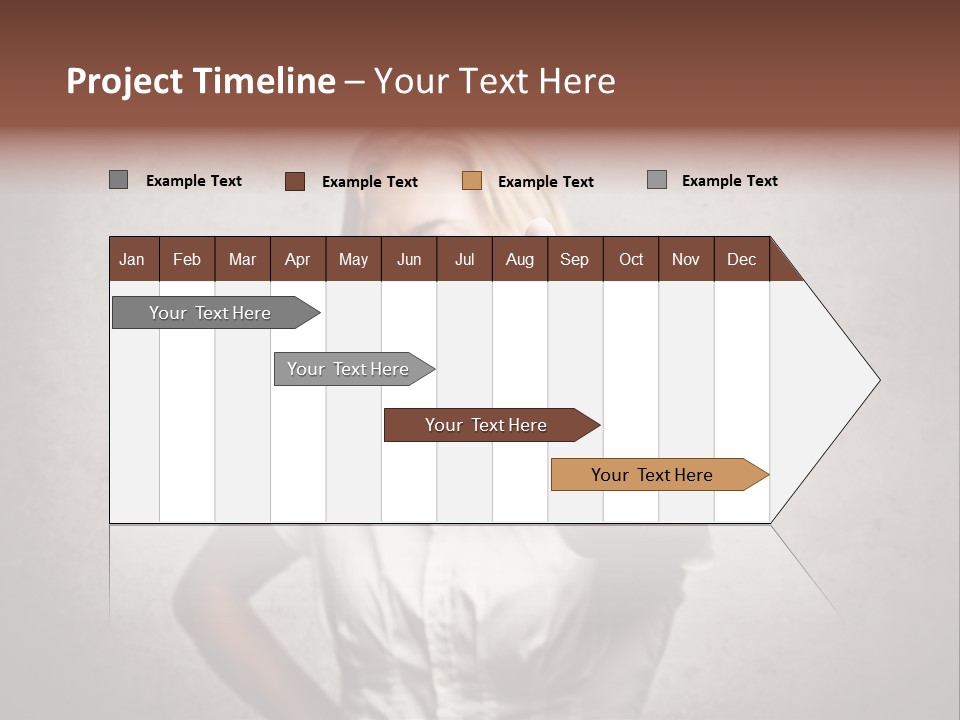 Disgusted Young Hand PowerPoint Template