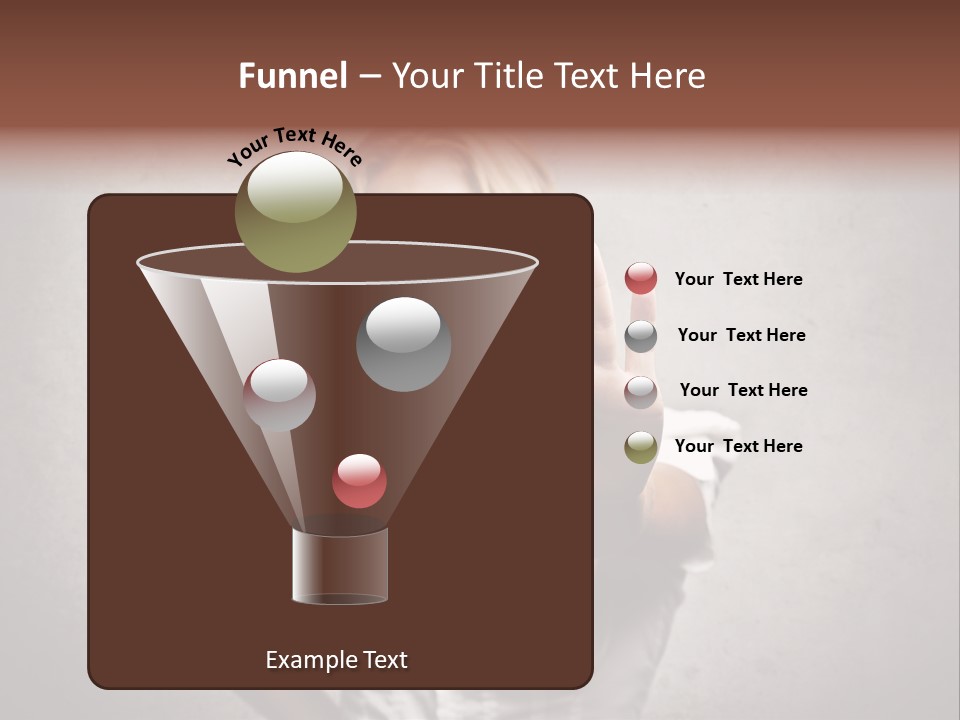 Disgusted Young Hand PowerPoint Template