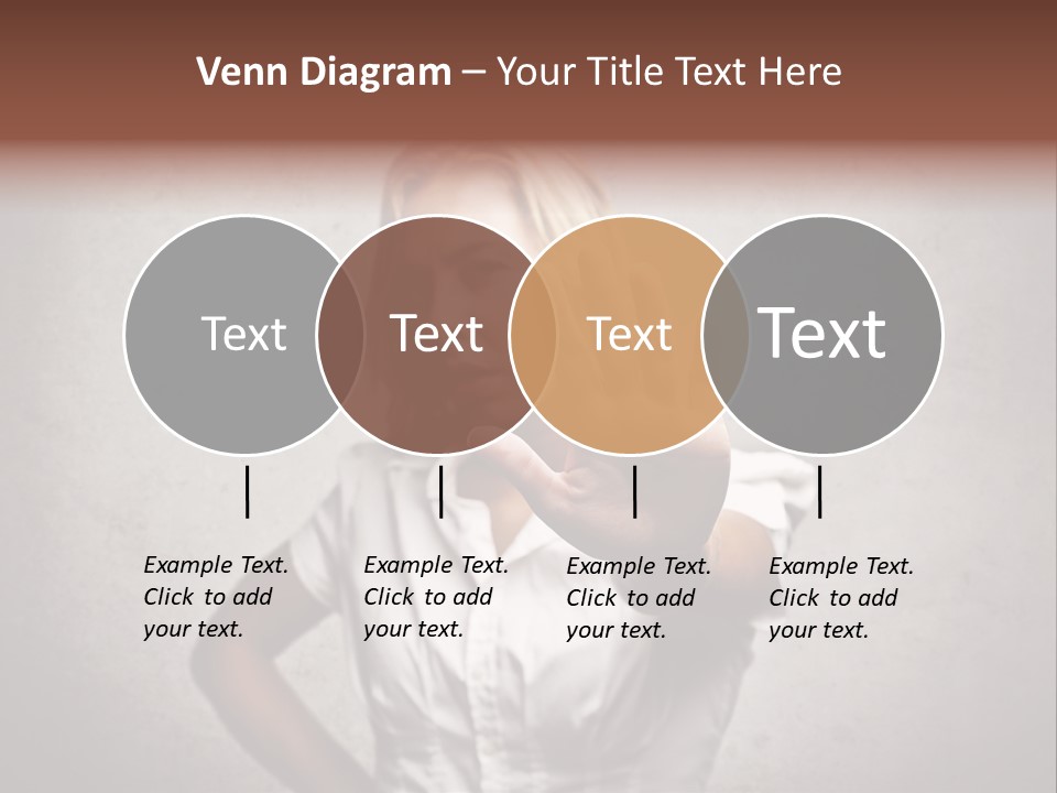 Disgusted Young Hand PowerPoint Template