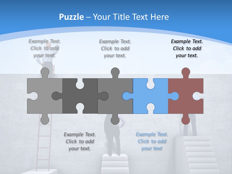 Success Pointing Retired PowerPoint Template