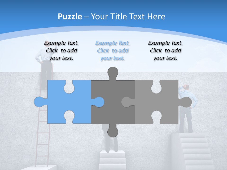 Success Pointing Retired PowerPoint Template
