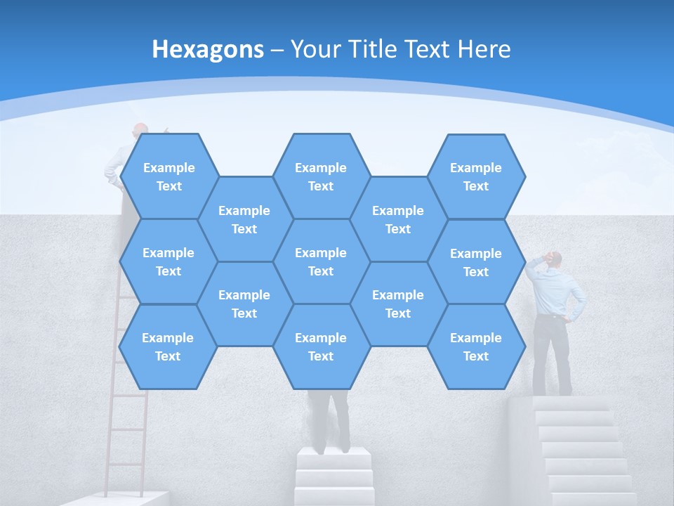 Success Pointing Retired PowerPoint Template