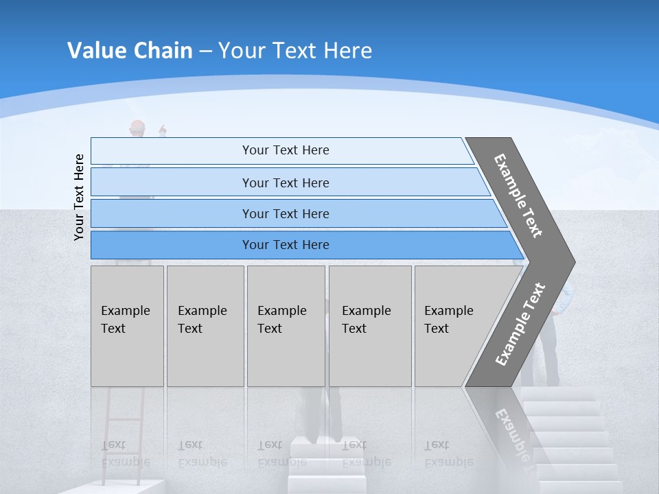 Success Pointing Retired PowerPoint Template