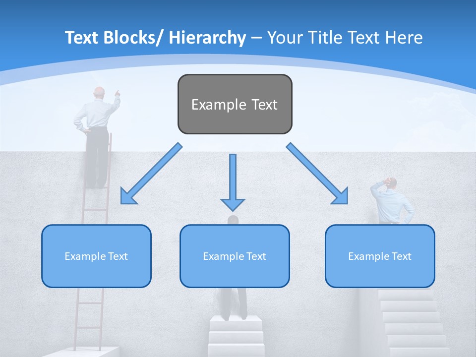 Success Pointing Retired PowerPoint Template
