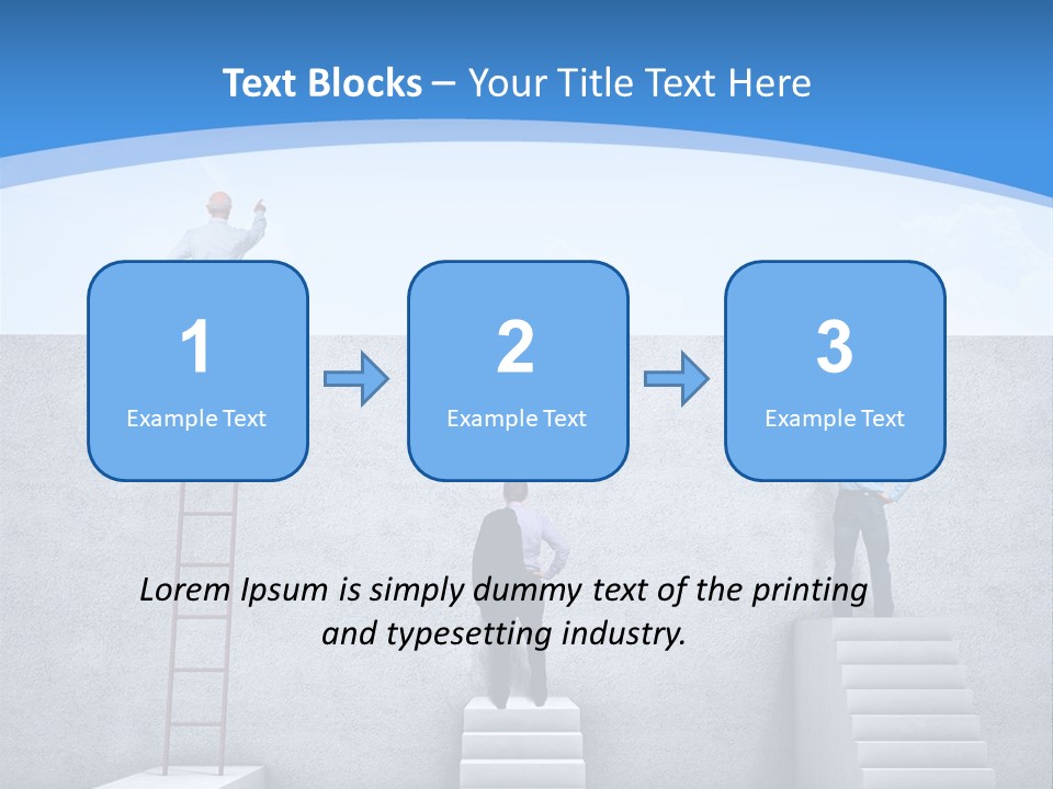 Success Pointing Retired PowerPoint Template