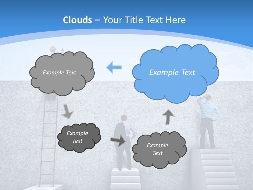 Success Pointing Retired PowerPoint Template