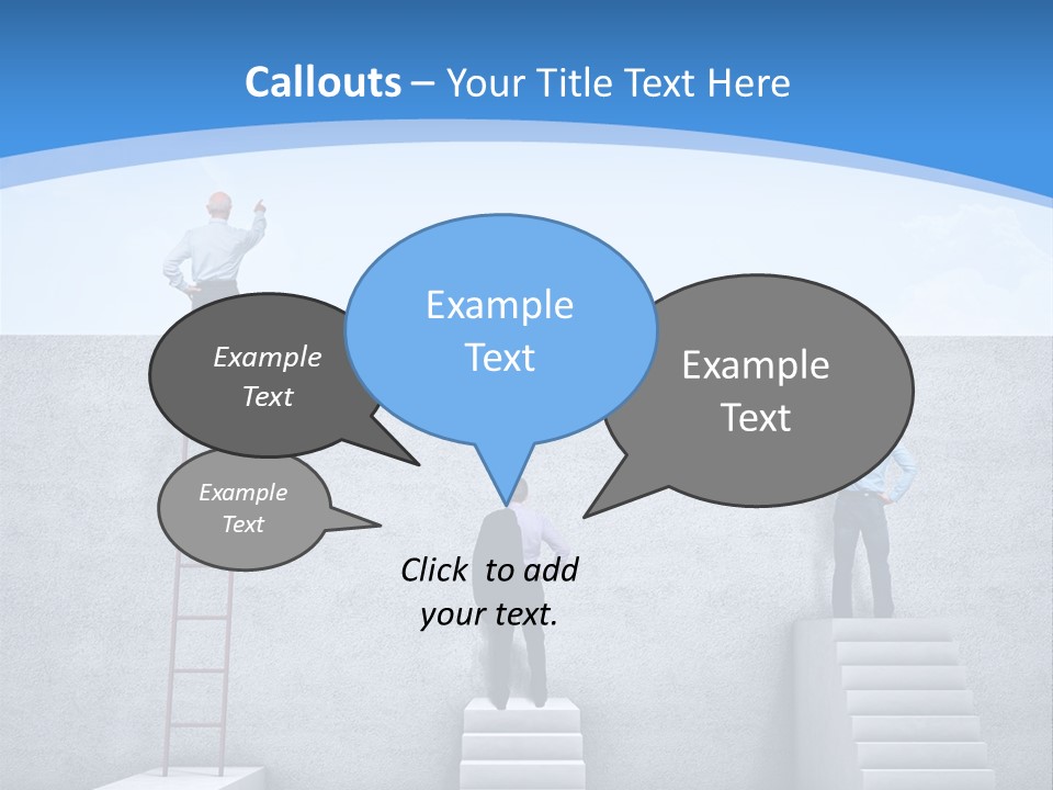 Success Pointing Retired PowerPoint Template