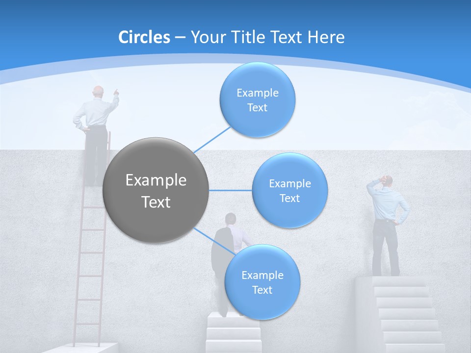 Success Pointing Retired PowerPoint Template
