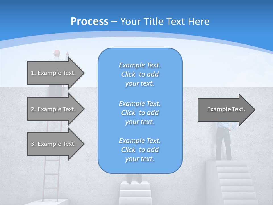Success Pointing Retired PowerPoint Template