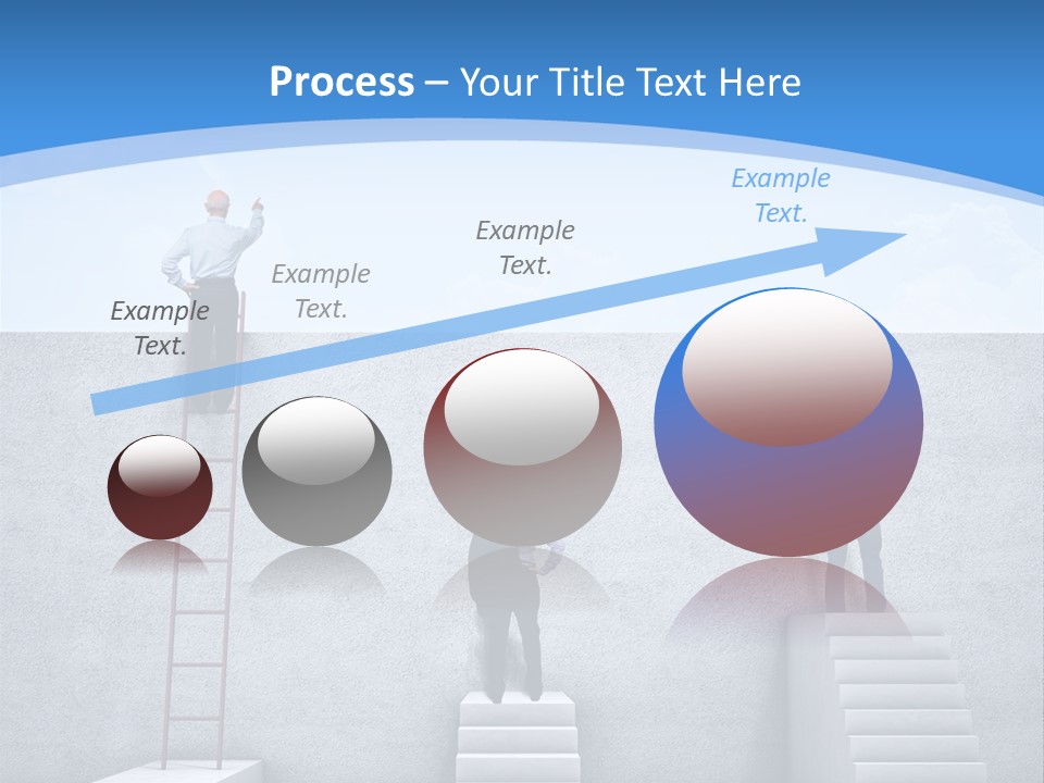 Success Pointing Retired PowerPoint Template