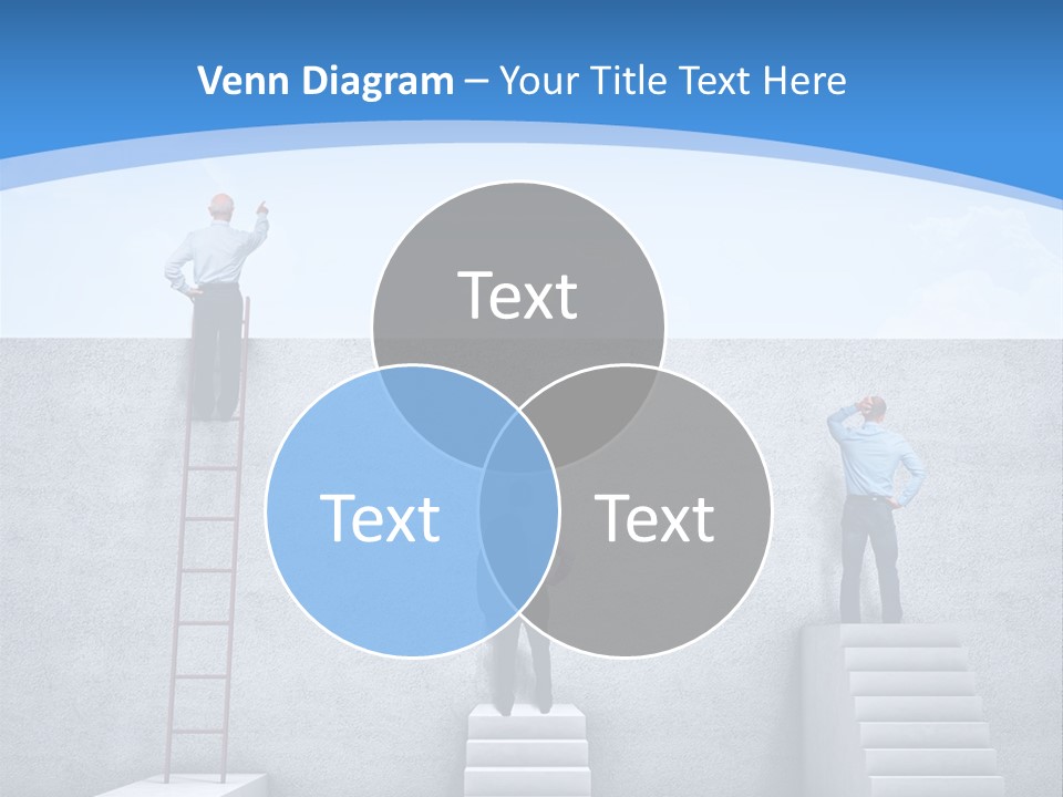Success Pointing Retired PowerPoint Template