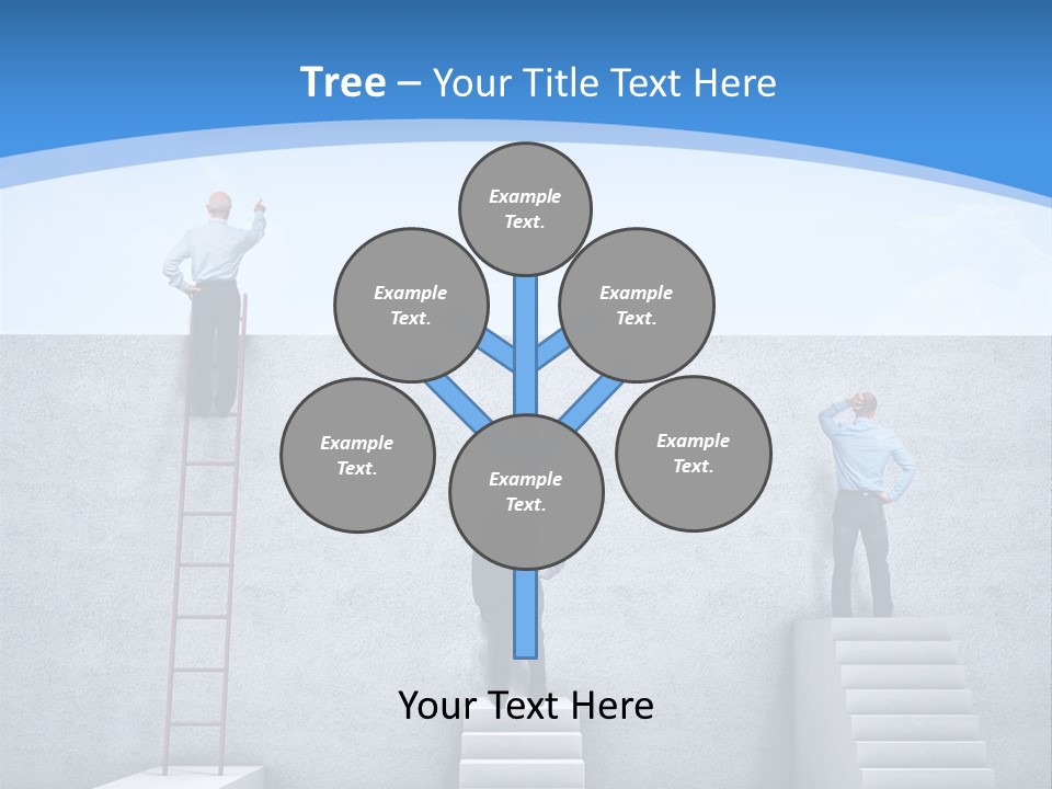 Success Pointing Retired PowerPoint Template