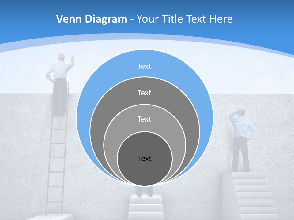 Success Pointing Retired PowerPoint Template