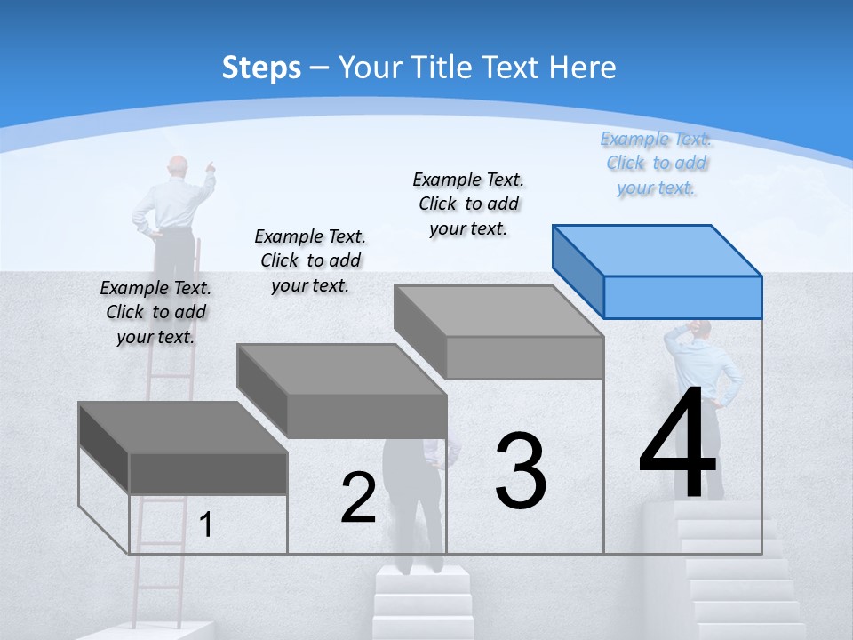 Success Pointing Retired PowerPoint Template