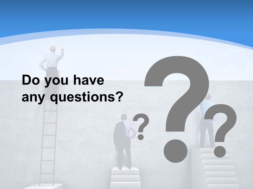 Success Pointing Retired PowerPoint Template