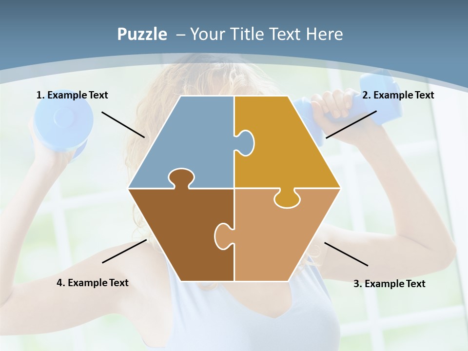 Girl Happy People PowerPoint Template