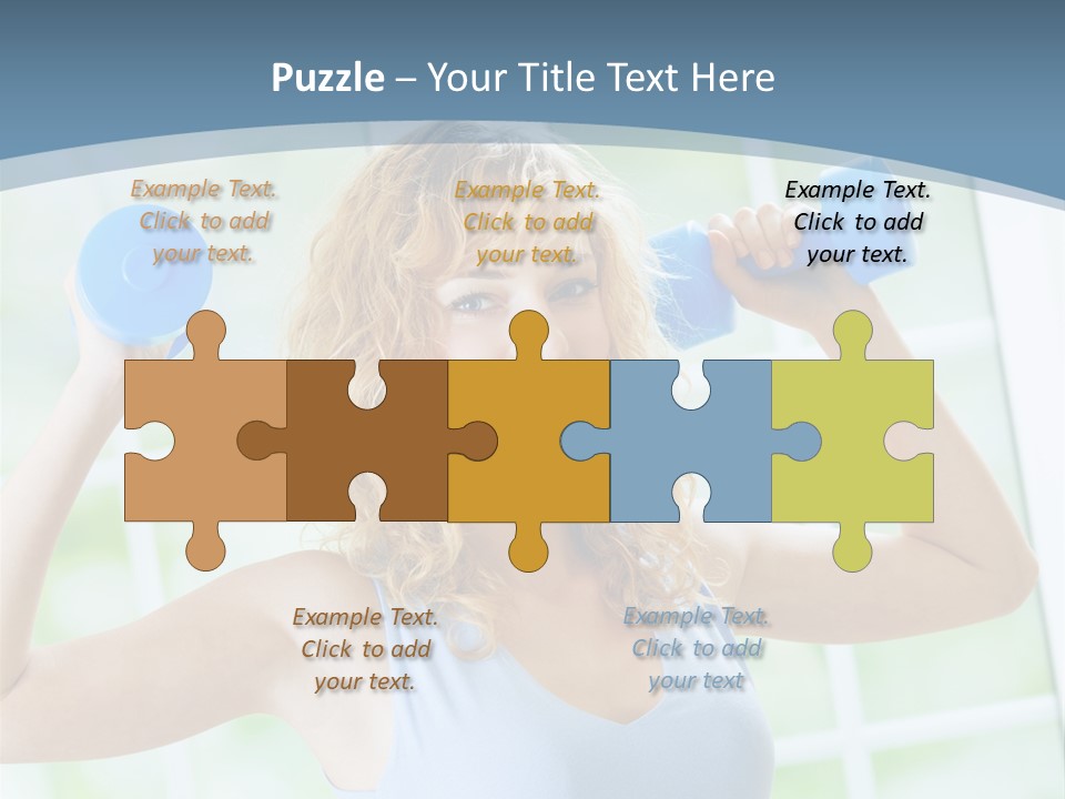 Girl Happy People PowerPoint Template