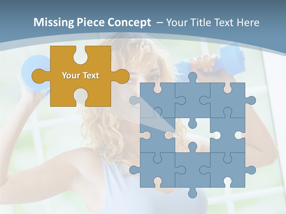 Girl Happy People PowerPoint Template