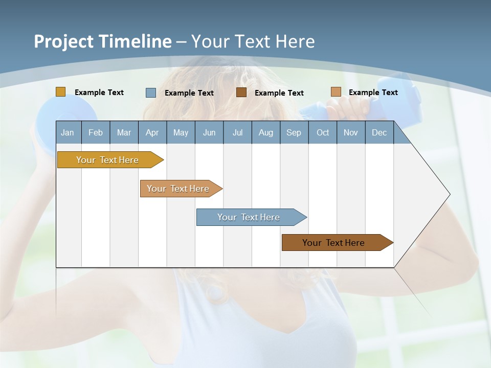 Girl Happy People PowerPoint Template